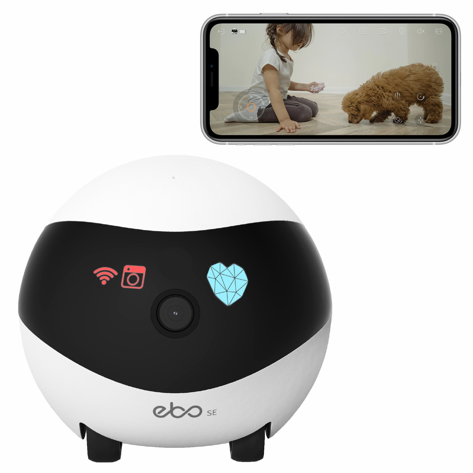 Home Security Robots - Robot Pendamping Rumah Pintar EBO SE