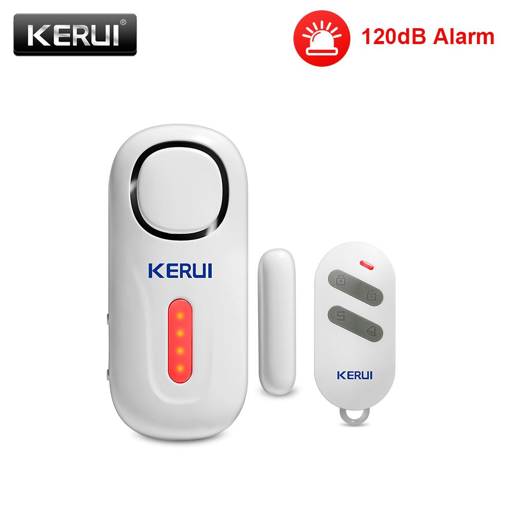 Sim Gsm Alarm - KERUI Sensor pencuri nirkabel 120DB, keamanan