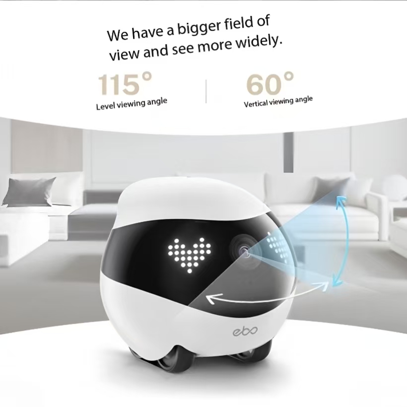 Enabot EBO AIR 2 Robot Pendamp - Home Security Robots ulasan dan harga