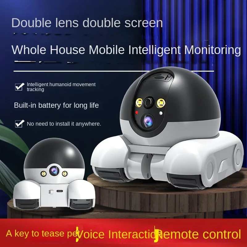 Kamera IP 2MP 5G WiFi Rumah Pi - Home Security Robots ulasan dan harga
