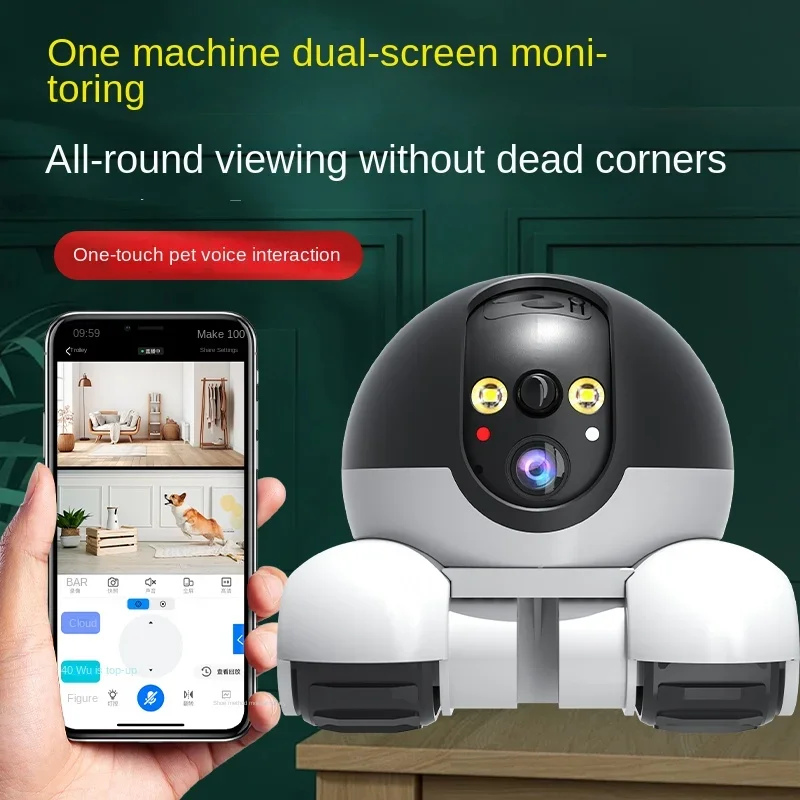 Kamera IP 2MP 5G WiFi Rumah Pi - Home Security Robots ulasan dan harga