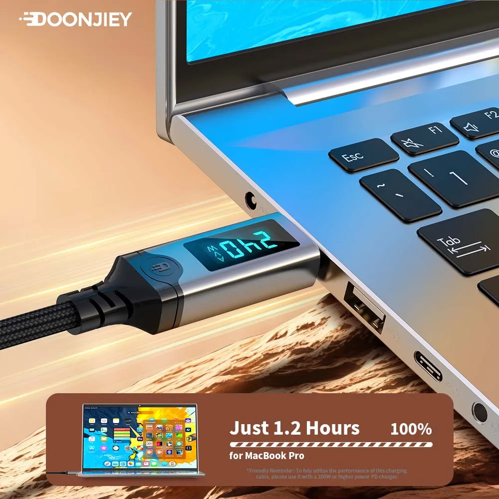 Kabel USB Type C PD240W Pengis - Home Security Robots ulasan dan harga