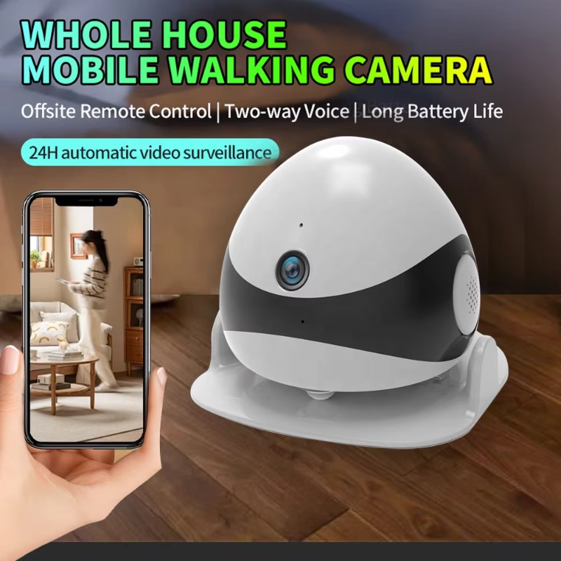 Kamera Robot Pendamping Hewan  - Home Security Robots ulasan dan harga
