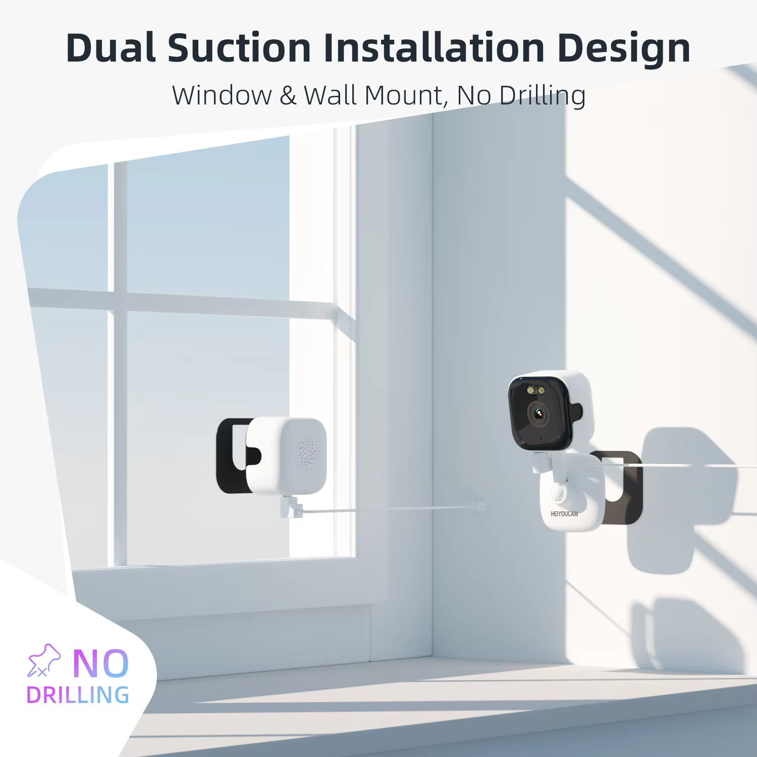 Kamera Jendela 4K WiFi 5GHz Ka - Home Security Robot ulasan dan harga