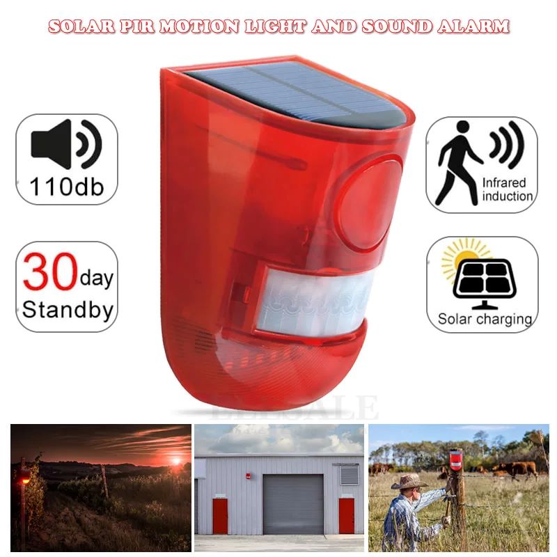 Lampu Alarm Tenaga Surya Tahan - Sim Gsm Alarm ulasan dan harga