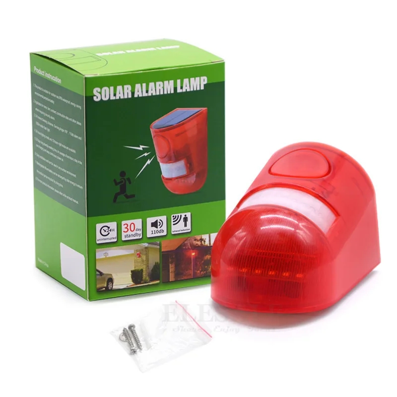 Lampu Alarm Tenaga Surya Tahan - Sim Gsm Alarm ulasan dan harga