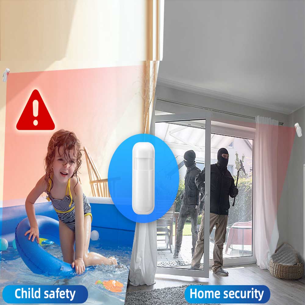433MHZ Sensor PIR Alarm Rumah  - Sim Gsm Alarm ulasan dan harga