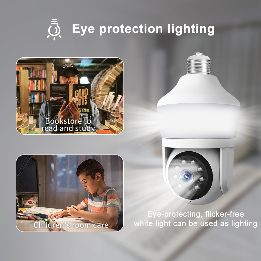 Kamera Dome IP PTZ Nirkabel Yo - Home Security Flood Lights ulasan dan harga