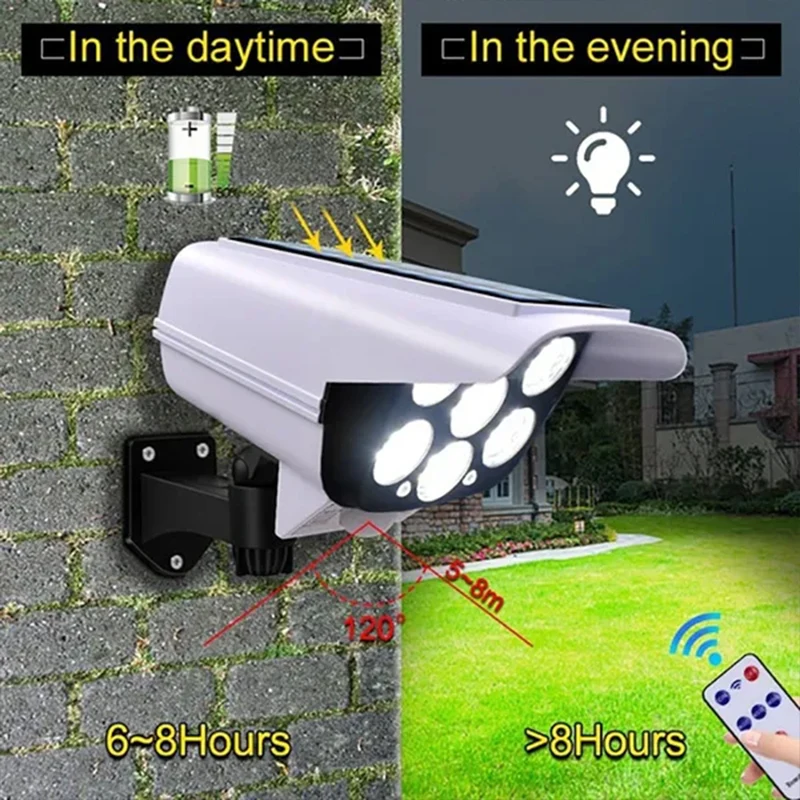 1-2 Pak 77LED Lampu LED Sensor - Home Security Flood Lights ulasan dan harga
