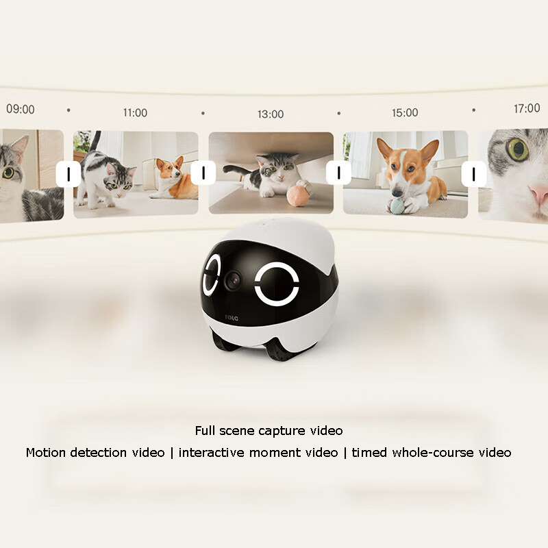 Robot Pendamping Mini Desain T - Home Security Robots ulasan dan harga